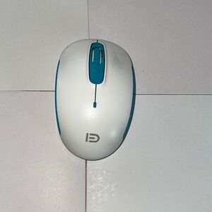 Delicious White and Gray Wireless Mouse